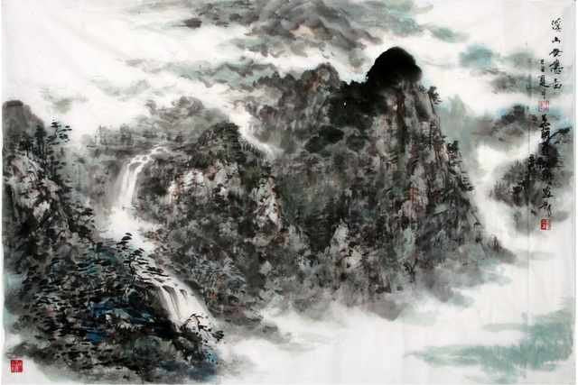 chinese master paintings women nature c art n0629 A4 Photo Print