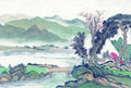 chinese master paintings women nature c art n0632 A4 Photo Print