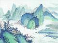chinese master paintings women nature c art n0652 A4 Photo Print
