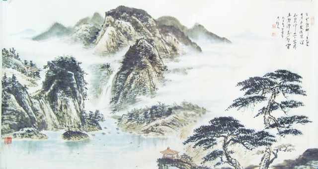 chinese master paintings women nature c art n0655 A4 Photo Print
