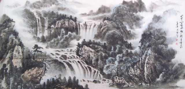 chinese master paintings women nature c art n0657 A4 Photo Print