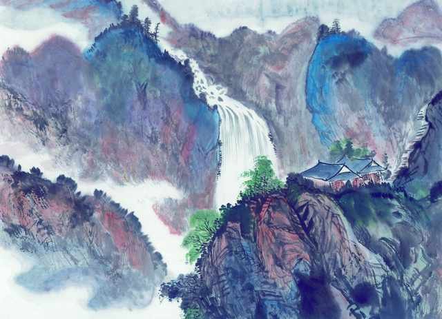 chinese master paintings women nature c art n0669 A4 Photo Print