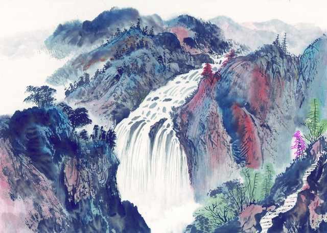 chinese master paintings women nature c art n0671 A4 Photo Print