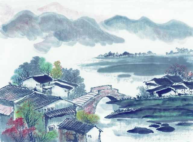 chinese master paintings women nature c art n0674 A4 Photo Print