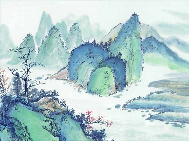 chinese master paintings women nature c art n0693 A4 Photo Print