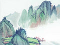 chinese master paintings women nature c art n0695 A4 Photo Print