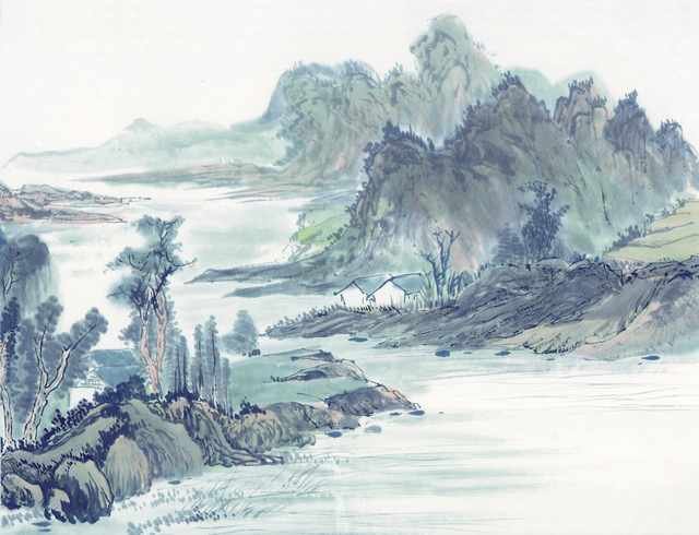 chinese master paintings women nature c art n0697 A4 Photo Print