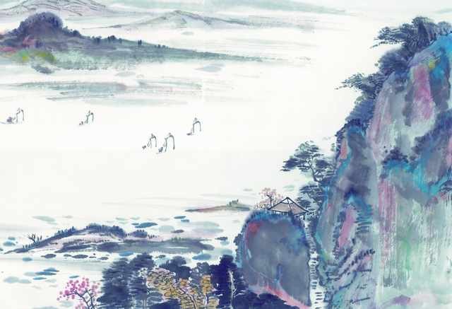 chinese master paintings women nature c art n08 A4 Photo Print