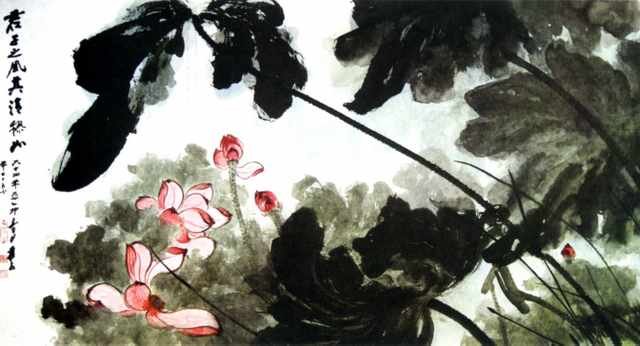 chinese masters paintings chang dai chien cdc0016 A4 Photo Print