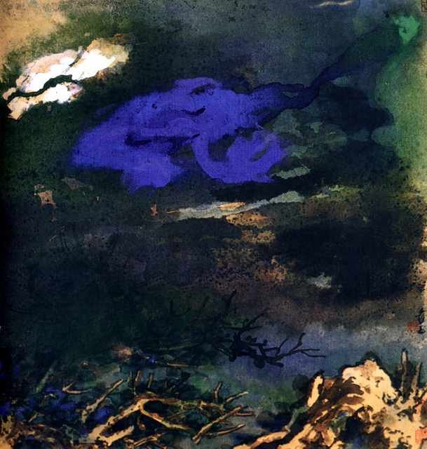 chinese masters paintings chang dai chien cdc0034 A4 Photo Print