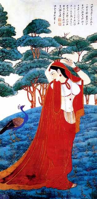 chinese masters paintings chang dai chien cdc0038 A4 Photo Print
