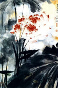 chinese masters paintings chang dai chien cdc0045 A4 Photo Print