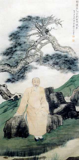 chinese masters paintings chang dai chien cdc0051 A4 Photo Print