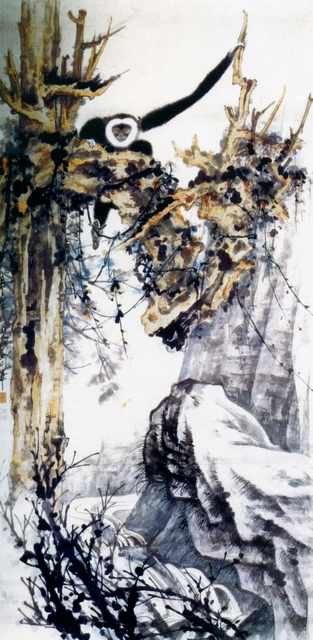 chinese masters paintings chang dai chien cdc0070 A4 Photo Print