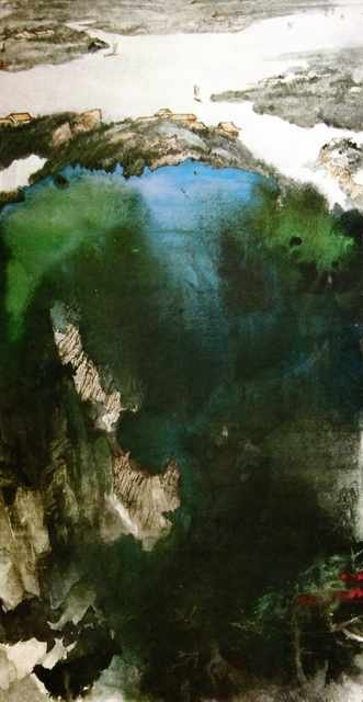 chinese masters paintings chang dai chien cdc0080 A4 Photo Print
