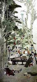 chinese masters paintings chang dai chien cdc0085 A4 Photo Print