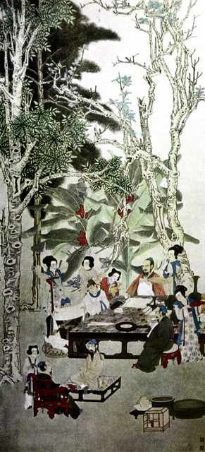 chinese masters paintings chang dai chien cdc0085 A4 Photo Print