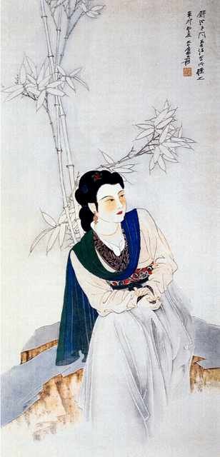 chinese masters paintings chang dai chien cdc0091 A4 Photo Print