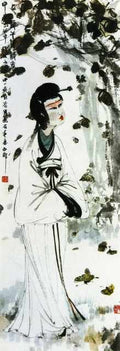 chinese masters paintings fu baoshi fbs00111 A4 Photo Print