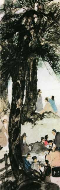 chinese masters paintings fu baoshi fbs0012 A4 Photo Print