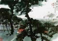 chinese masters paintings fu baoshi fbs0018 A4 Photo Print