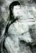 chinese masters paintings fu baoshi fbs0028 A4 Photo Print