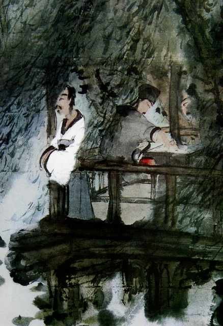 chinese masters paintings fu baoshi fbs0029 A4 Photo Print