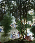 chinese masters paintings fu baoshi fbs0033 A4 Photo Print