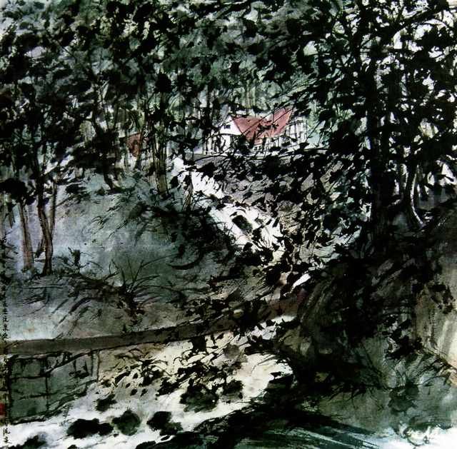 chinese masters paintings fu baoshi fbs0037 A4 Photo Print
