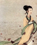 chinese masters paintings fu baoshi fbs0038 A4 Photo Print
