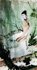 chinese masters paintings fu baoshi fbs0052 A4 Photo Print