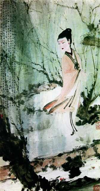 chinese masters paintings fu baoshi fbs0052 A4 Photo Print