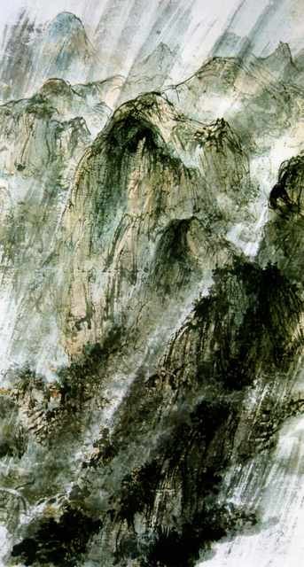 chinese masters paintings fu baoshi fbs0054 A4 Photo Print