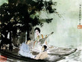 chinese masters paintings fu baoshi fbs0073 A4 Photo Print