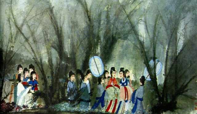 chinese masters paintings fu baoshi fbs0082 A4 Photo Print