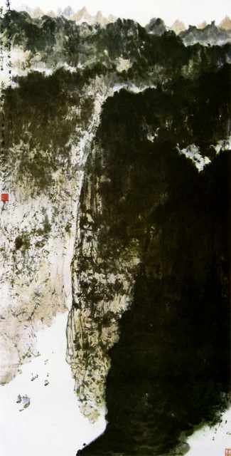 chinese masters paintings fu baoshi fbs0088 A4 Photo Print