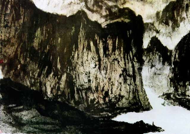 chinese masters paintings fu baoshi fbs0089 A4 Photo Print