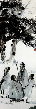 chinese masters paintings fu baoshi fbs009 A4 Photo Print