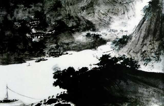 chinese masters paintings fu baoshi fbs0094 A4 Photo Print