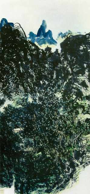 chinese masters paintings huang binhong hbh00101 A4 Photo Print