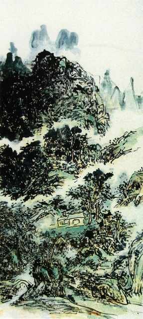 chinese masters paintings huang binhong hbh0015 A4 Photo Print