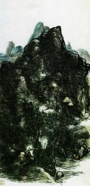 chinese masters paintings huang binhong hbh0044 A4 Photo Print