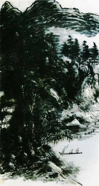 chinese masters paintings huang binhong hbh0060 A4 Photo Print