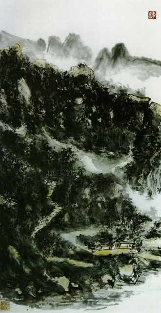 chinese masters paintings huang binhong hbh0072 A4 Photo Print