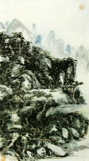 chinese masters paintings huang binhong hbh0076 A4 Photo Print