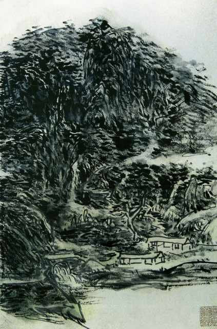 chinese masters paintings huang binhong hbh0077 A4 Photo Print