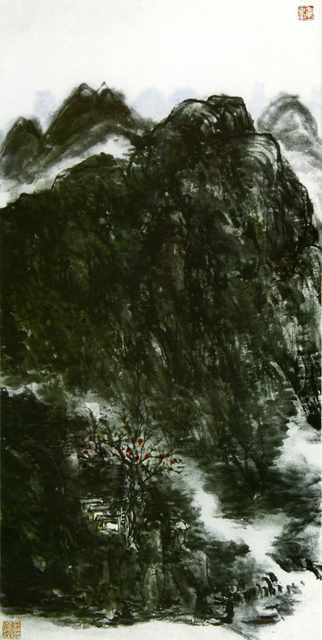 chinese masters paintings huang binhong hbh0079 A4 Photo Print