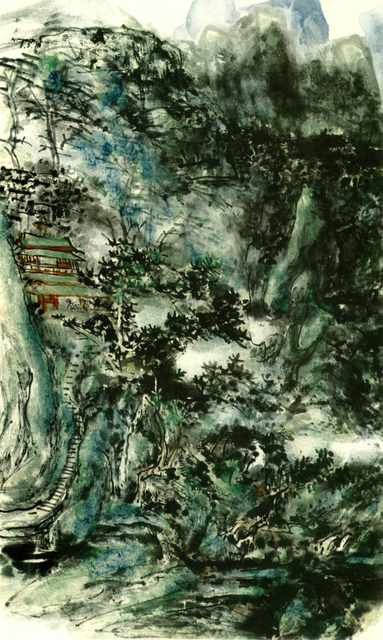 chinese masters paintings huang binhong hbh0080 A4 Photo Print