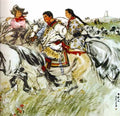 chinese masters paintings huang zhou hz00101 A4 Photo Print