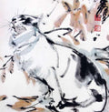 chinese masters paintings huang zhou hz00107 A4 Photo Print